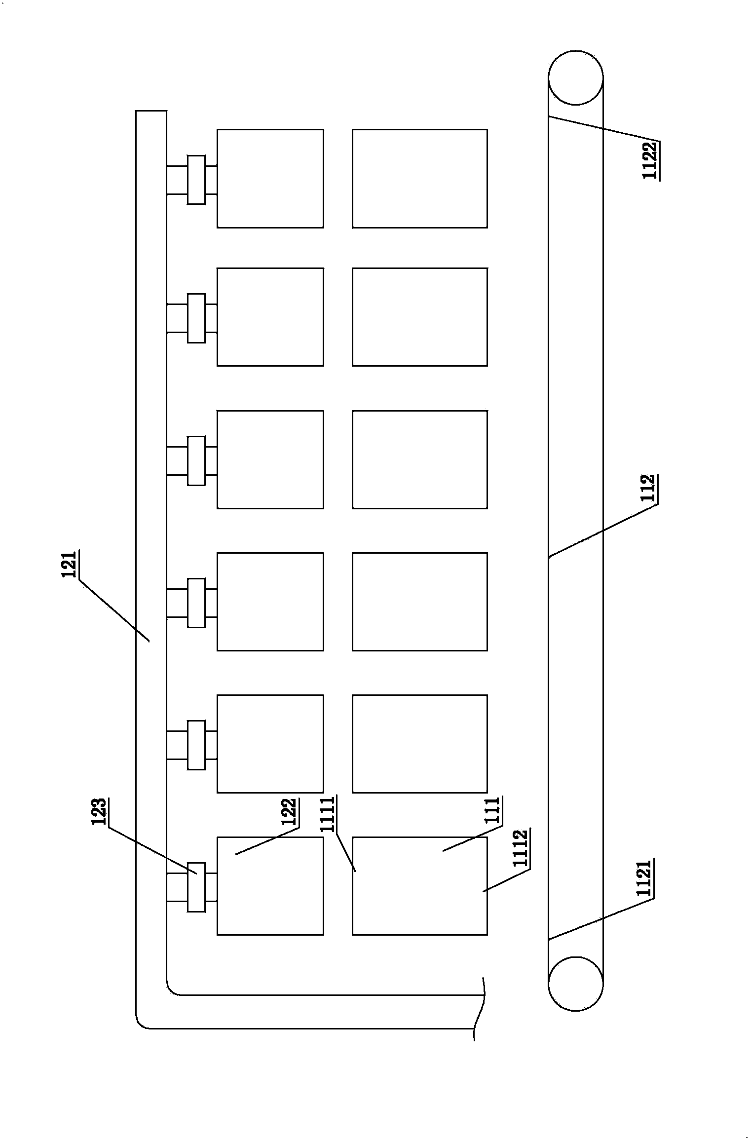 Multistage dispensing equipment applied to production of regenerative polypropylene