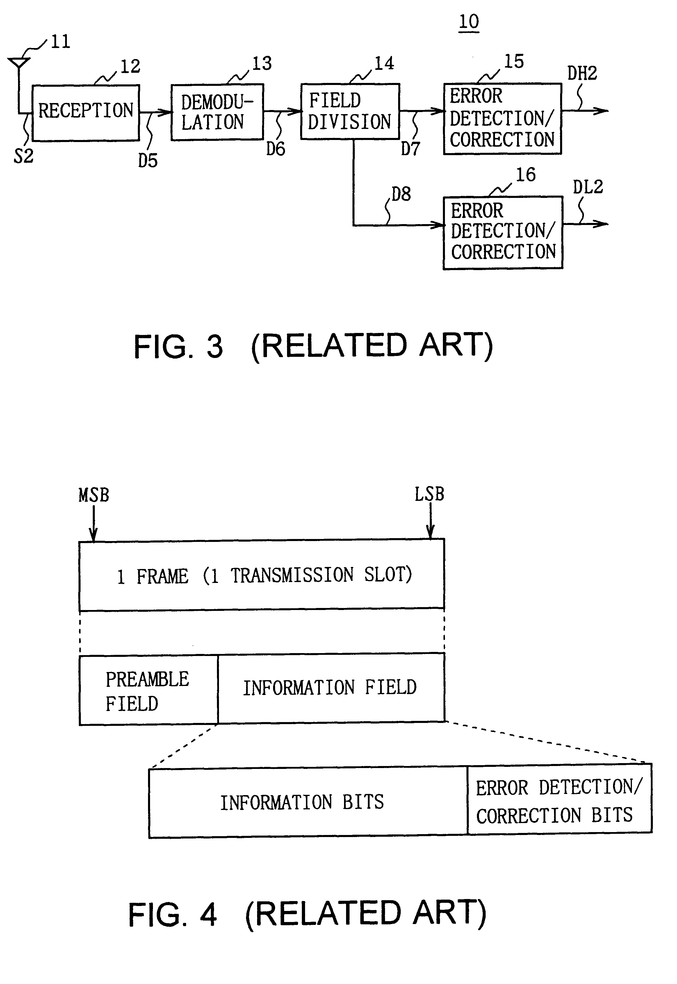 Communication method, transmitter, receiver, wherein subcarriers are used to transmit digital header and message data in a cellular radio communications system