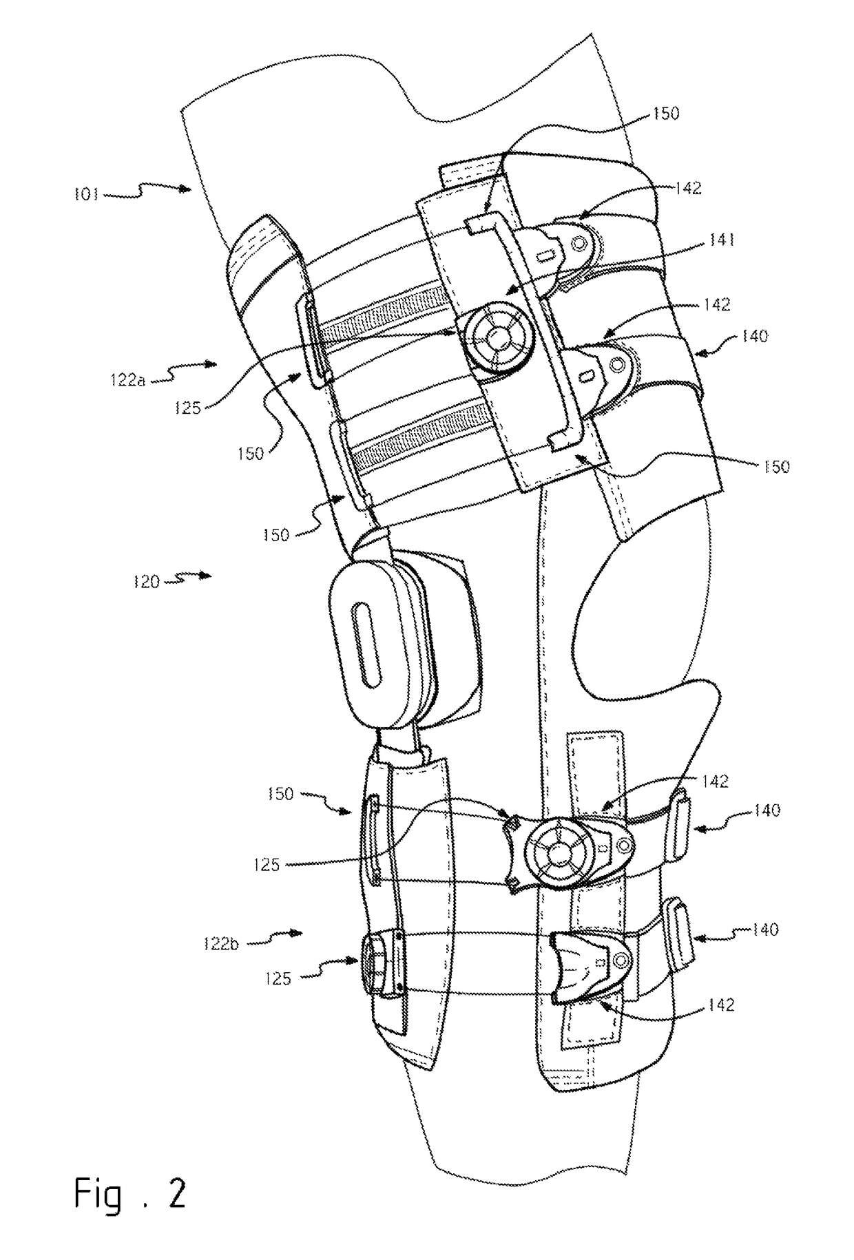 Methods and devices for providing automatic closure of prosthetics and orthotics