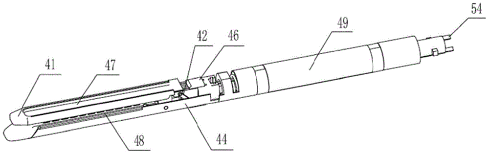 Endoscope anastomat and staple cartridge assembly thereof