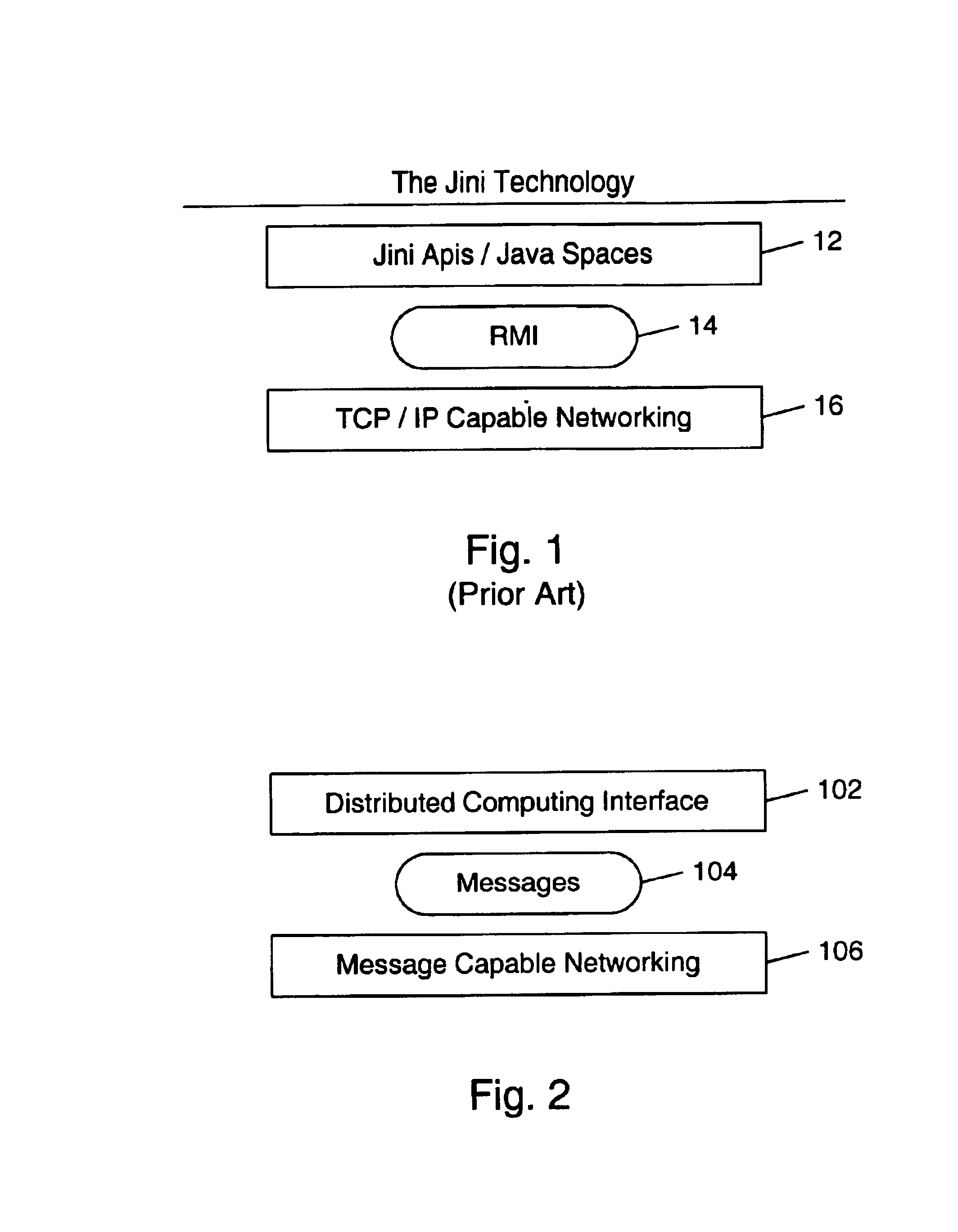 Mechanism and apparatus for returning results of services in a distributed computing environment