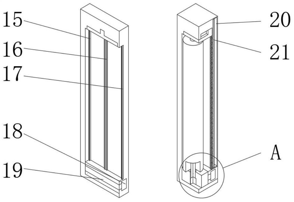 Lubricating oil filling device for elevator car guide rail