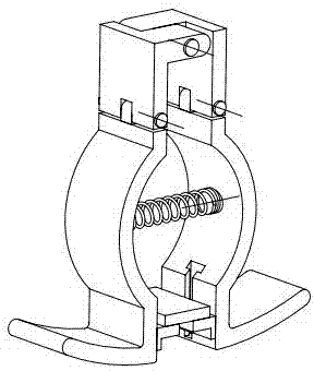 Adjustable metallographic sample clamp