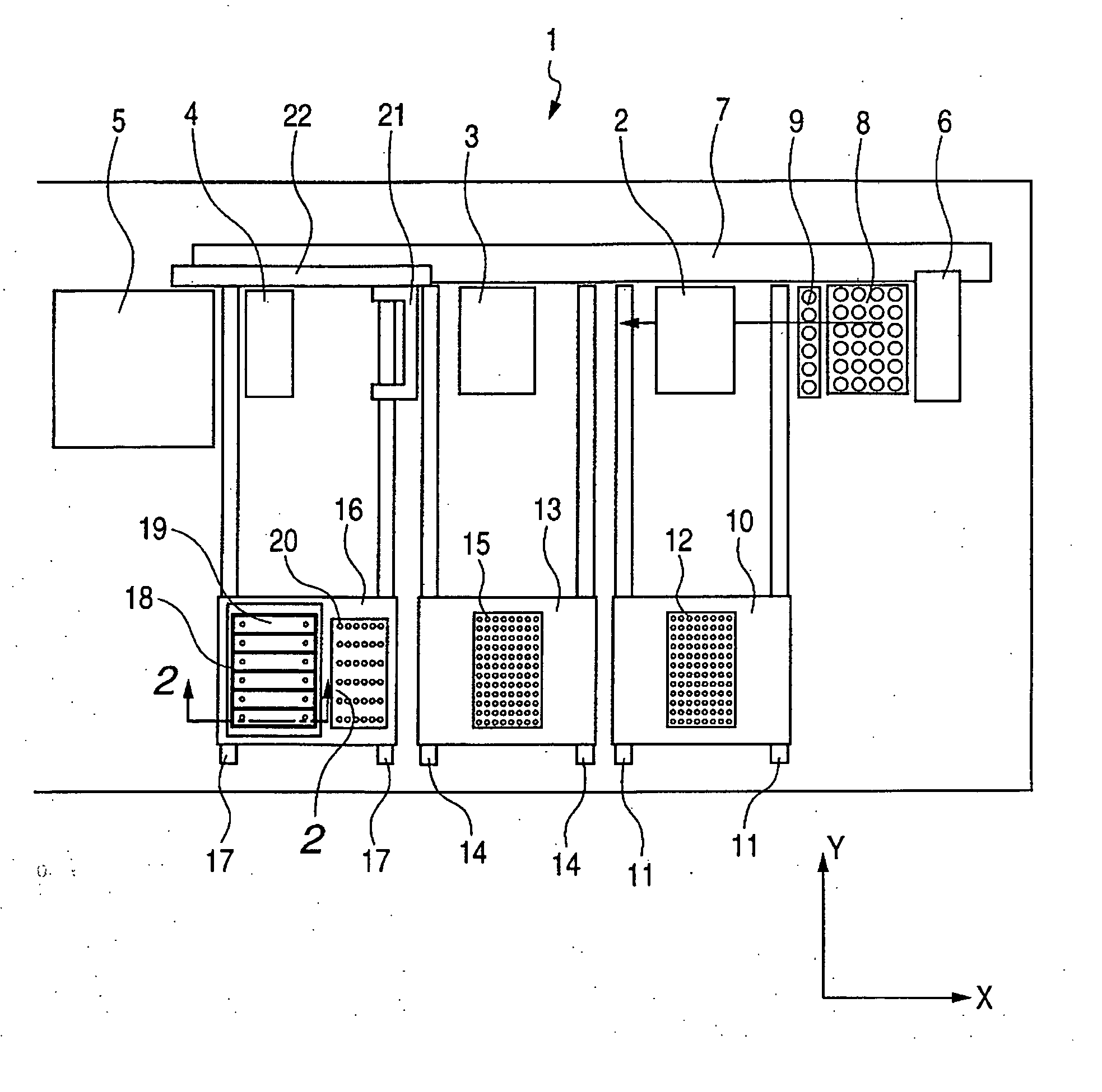 Temperature controller for structure