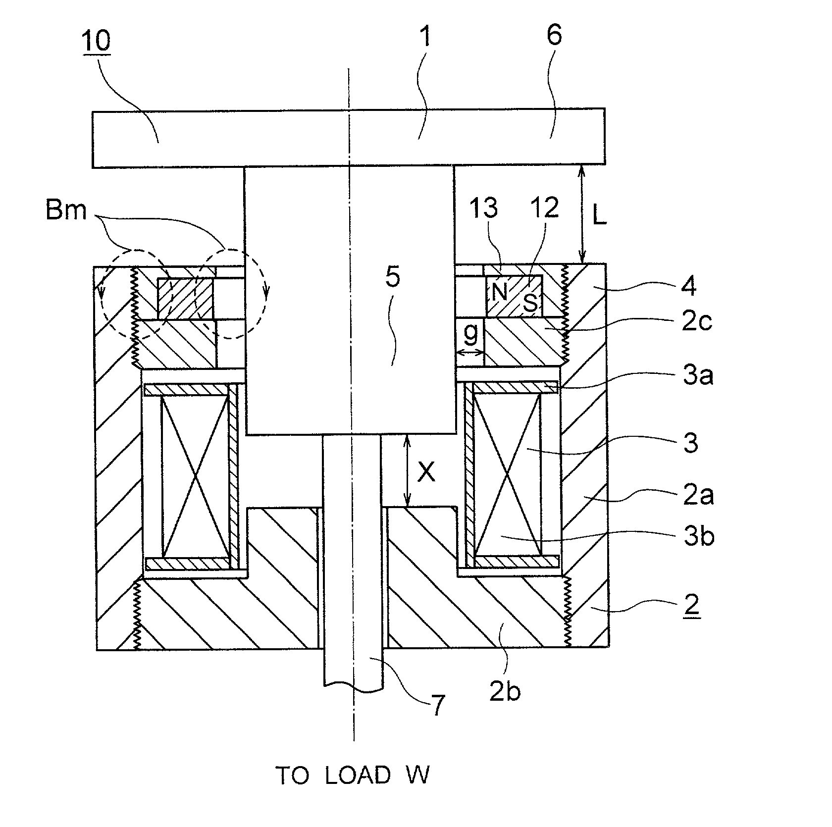 Electromagnet and actuating mechanism for switch device, using thereof