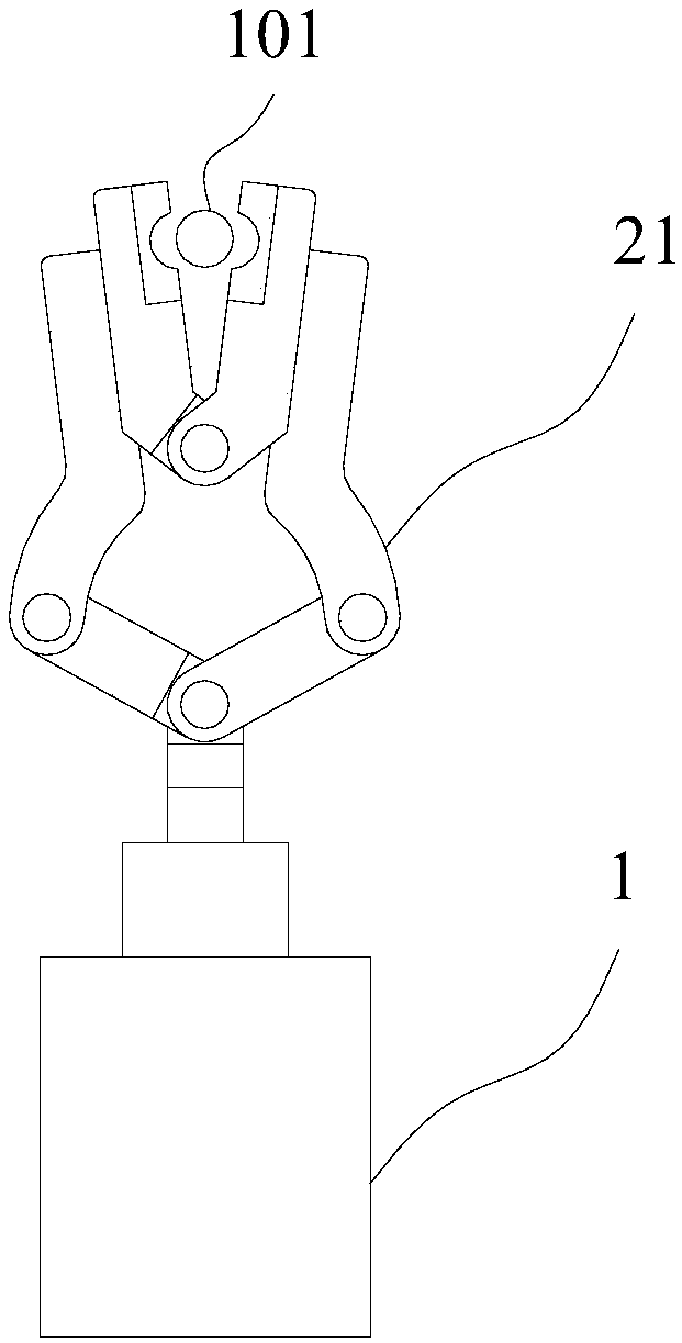 A kind of fuel rod end plug corking machine and using method