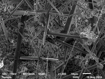 In-situ synthesized mullite whisker toughened 90 alumina ceramic and preparation method thereof