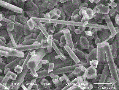 In-situ synthesized mullite whisker toughened 90 alumina ceramic and preparation method thereof