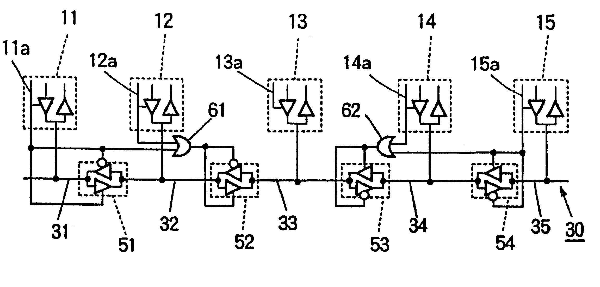 Bidirectional signal control circuit