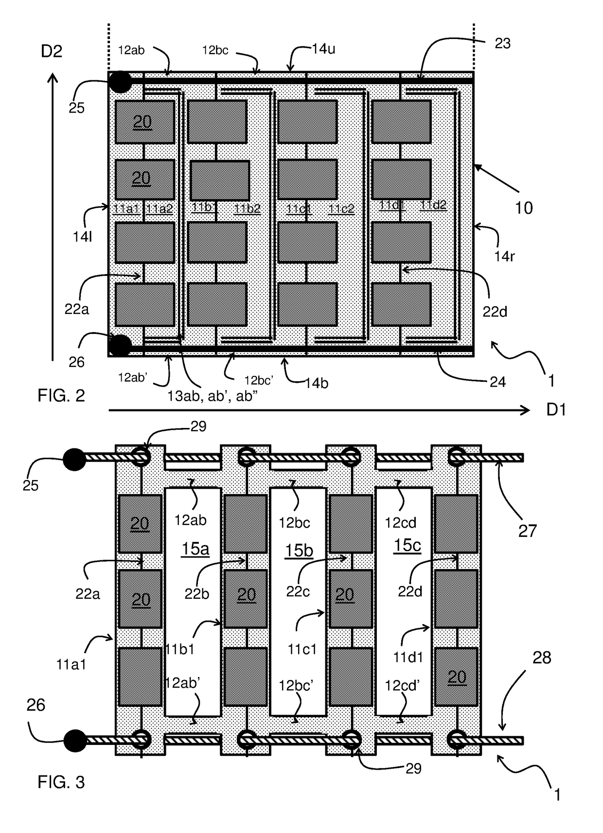 Variable length screen, system comprising the same and method for manufacturing