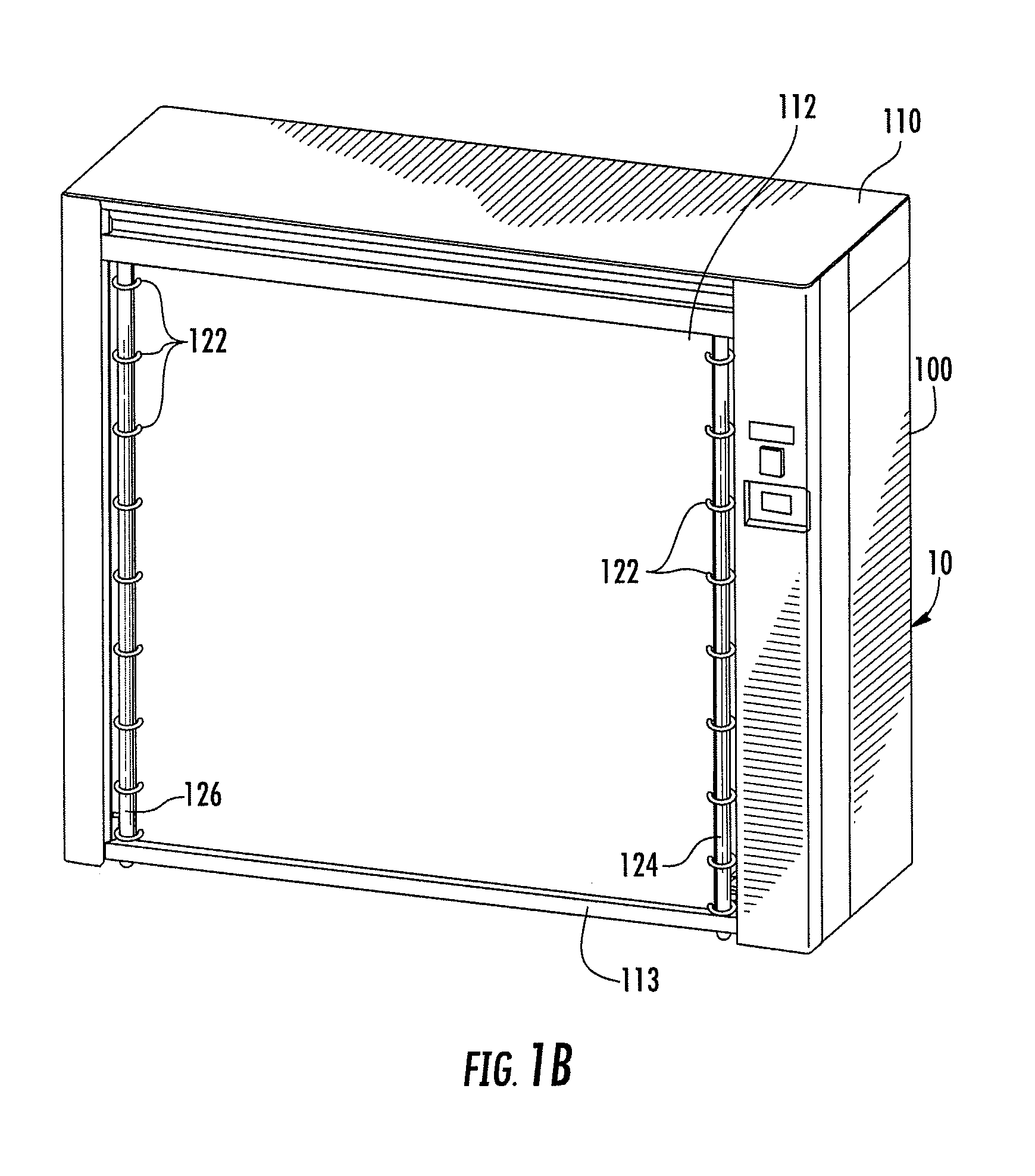 Guides and other apparatus for inserting a cart, such as a cart with one or more fixed wheels, into an enclosure