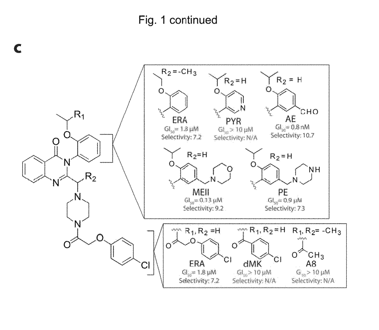 Quinazolinone-based oncogenic-RAS-selective lethal compounds and their use
