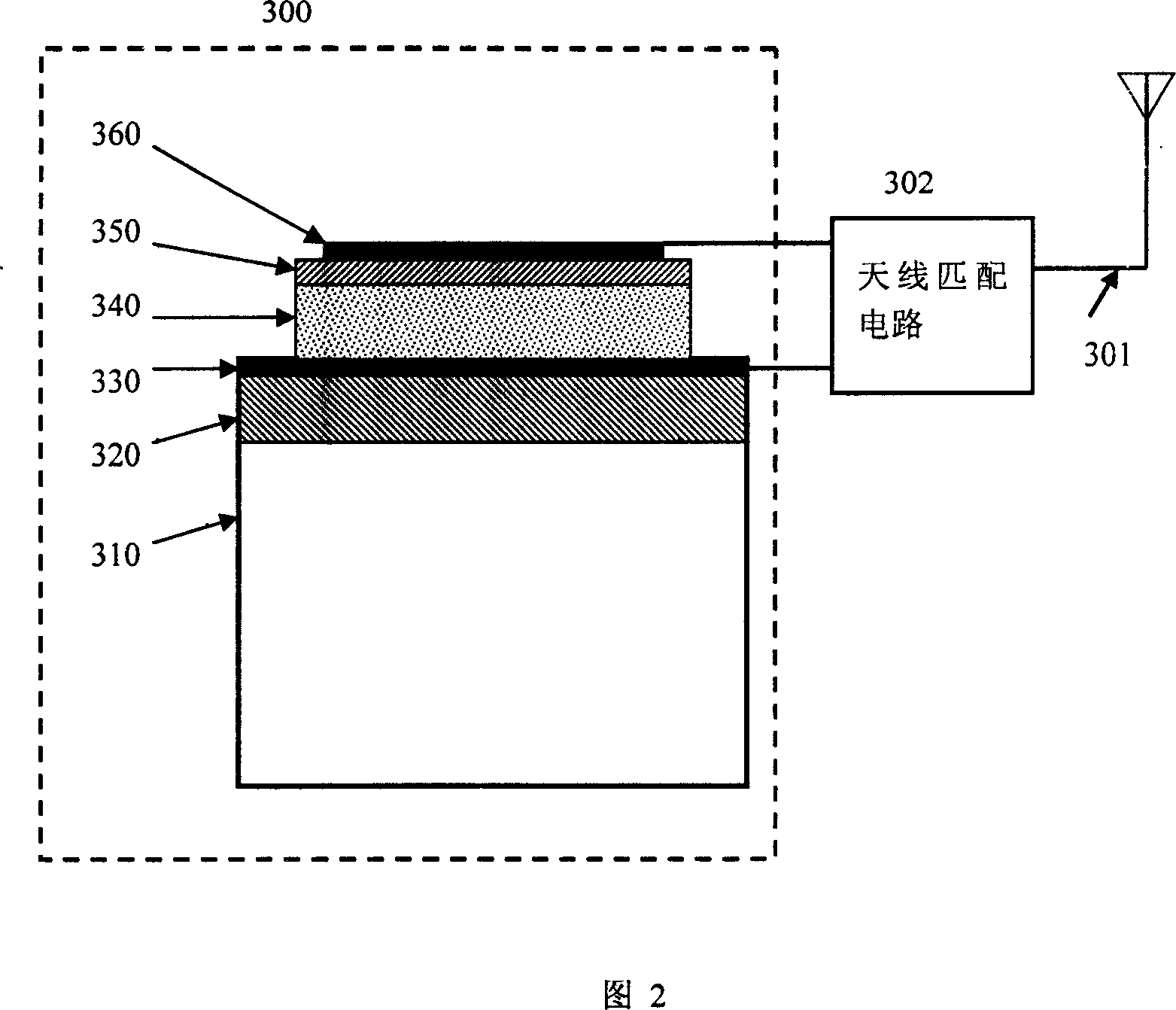 Non-contact passive radio frequency label and reading system thereof