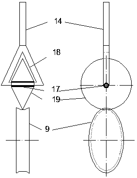 A cam mechanism type ship sloshing simulation device