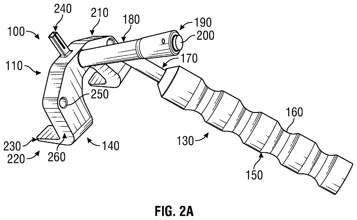 Two-piece total knee rotation guide and femoral sizer system and method