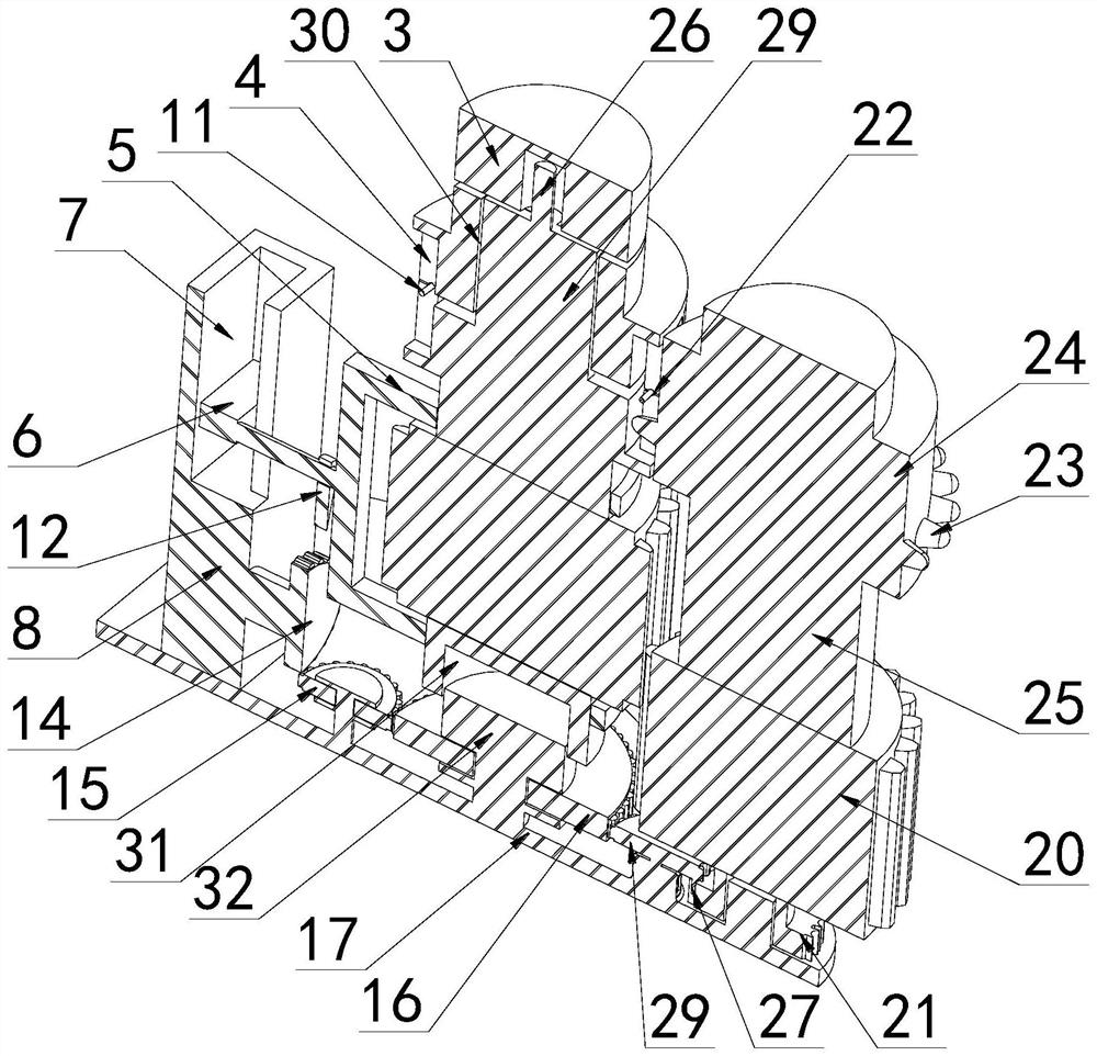 Positioning assembly for heart stent metal mold processing machine tool