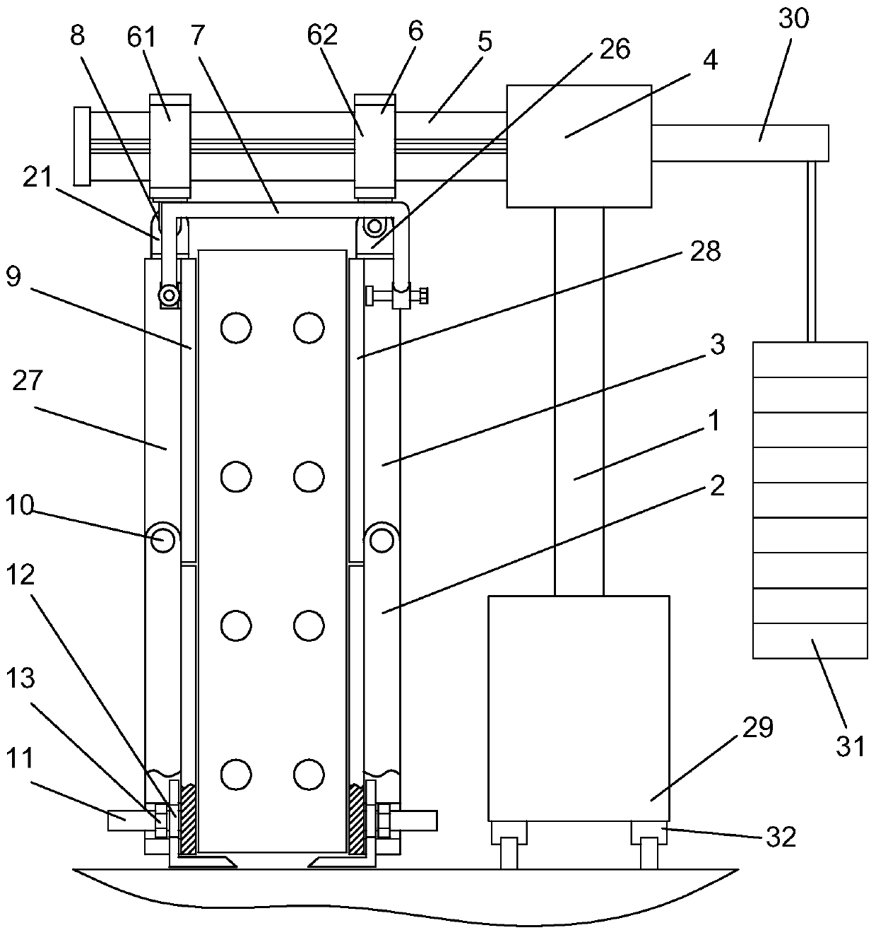 Wall construction device