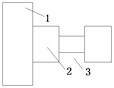 Forming die assembling structure of die-casting machine