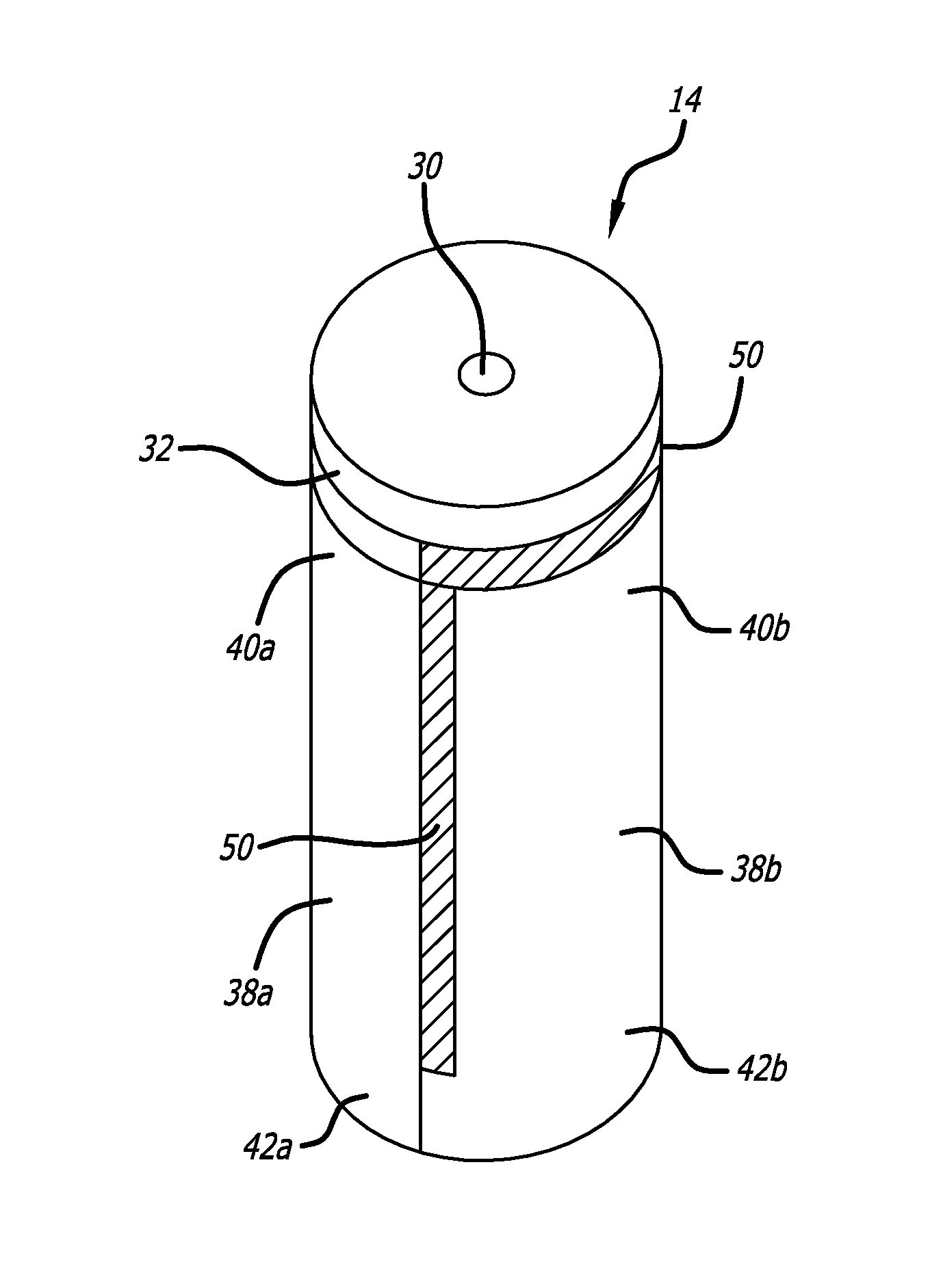 Chemical oxygen generator with chemical cores arranged in parallel