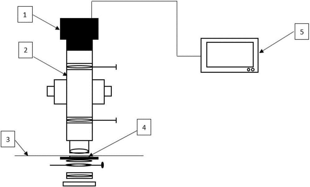 Polarization imaging principle-based polarization maintaining fiber axis alignment device and axis alignment method