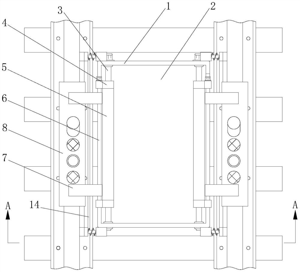 Rail cleaning and maintaining device