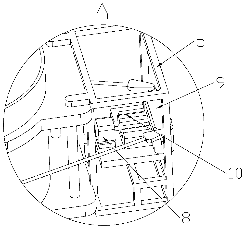 Friable article clamping manipulator and clamping method thereof