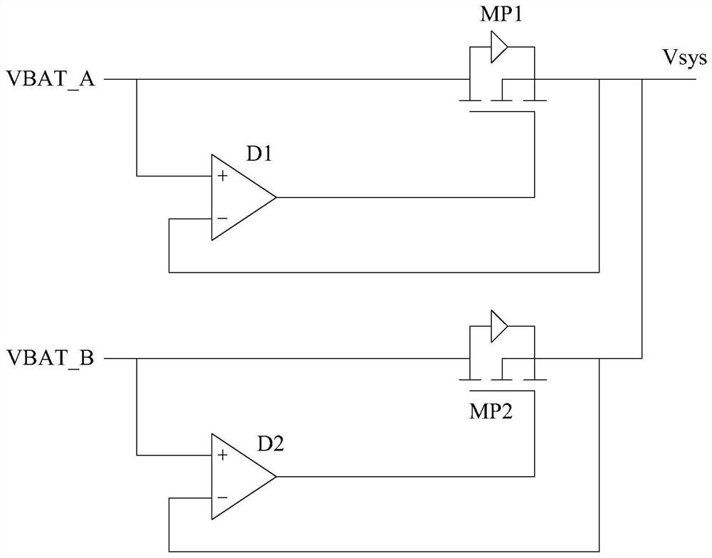 Power switching circuit and intelligent door lock