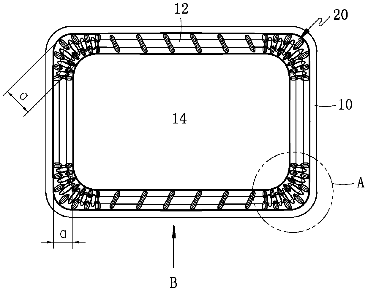 Diaphragm and micro sounder provided with the diaphragm