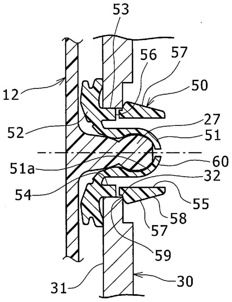 Piping joint structure