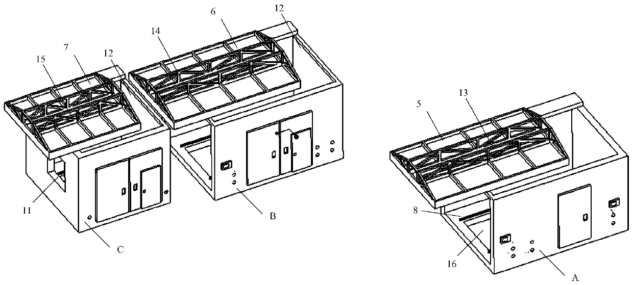 Large-scale full-scale system generalized comprehensive environmental test device