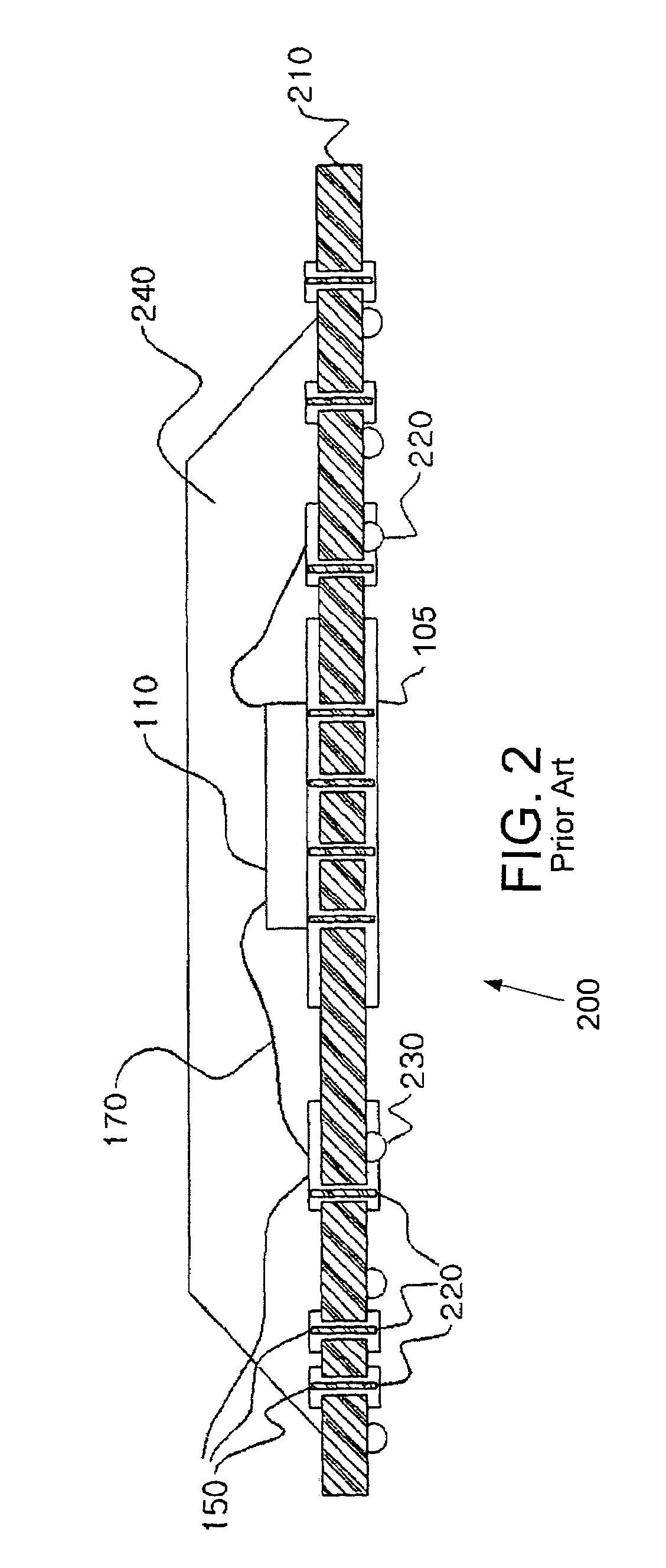 Multilayer integrated circuit for RF communication and method for assembly thereof