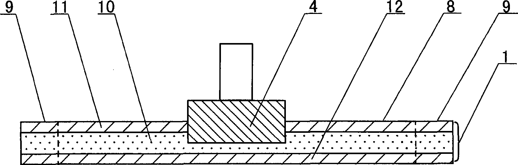 Manufacturing method for semi-flexible printed circuit board