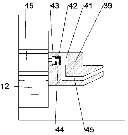 Air dust falling device for construction sites