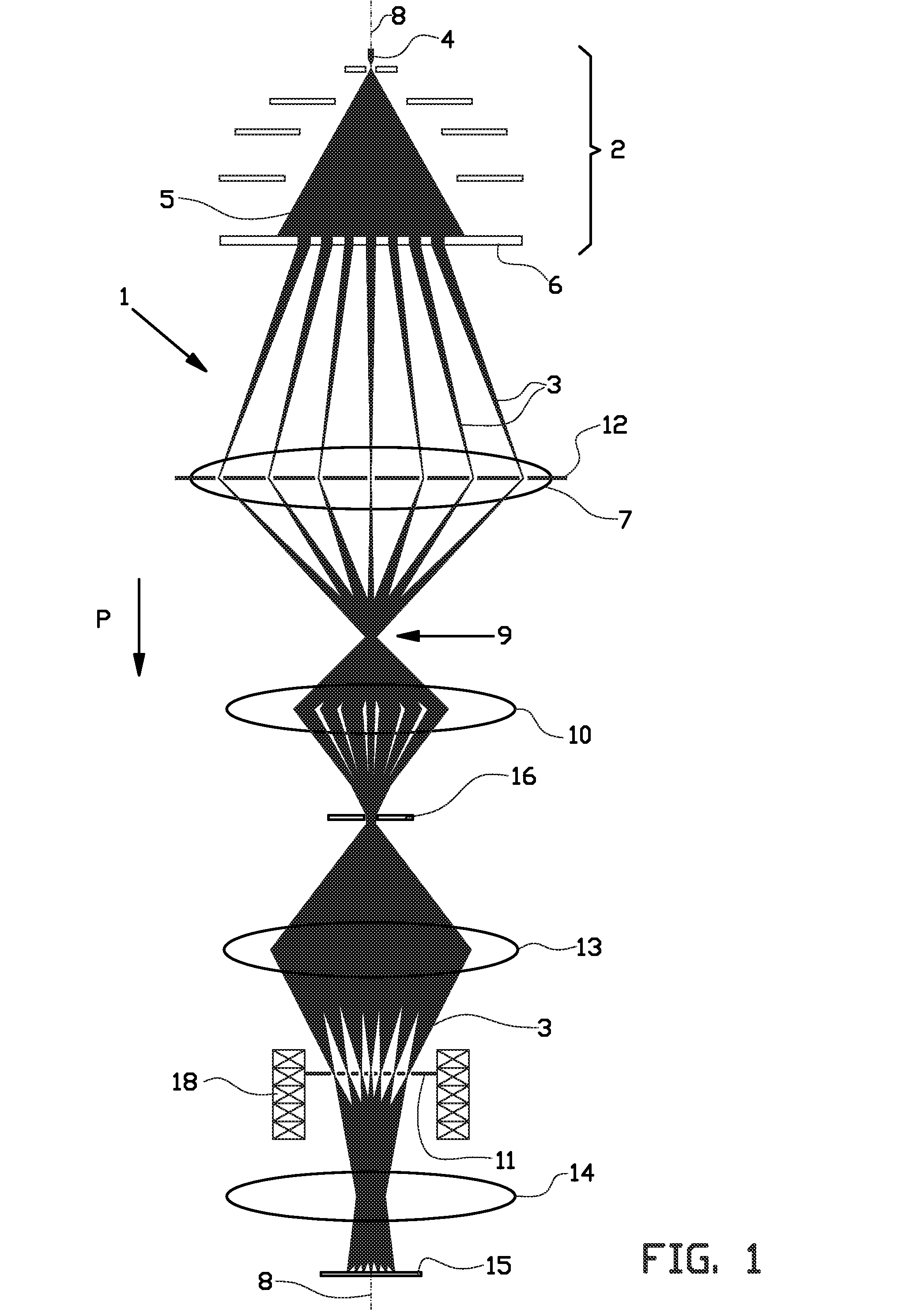 Apparatus and method for inspecting a surface of a sample