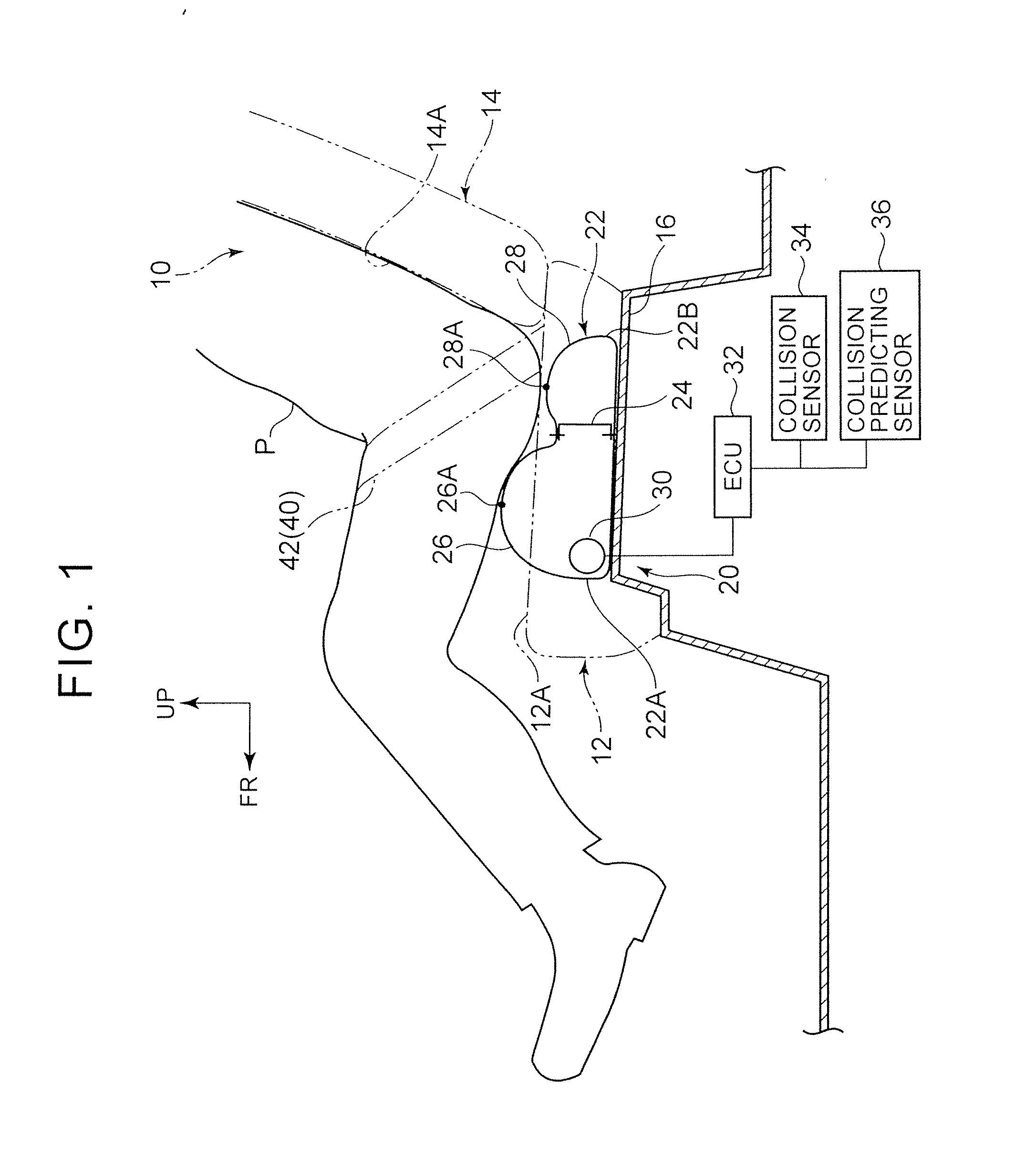 Vehicle seat with internal cushion airbag apparatus