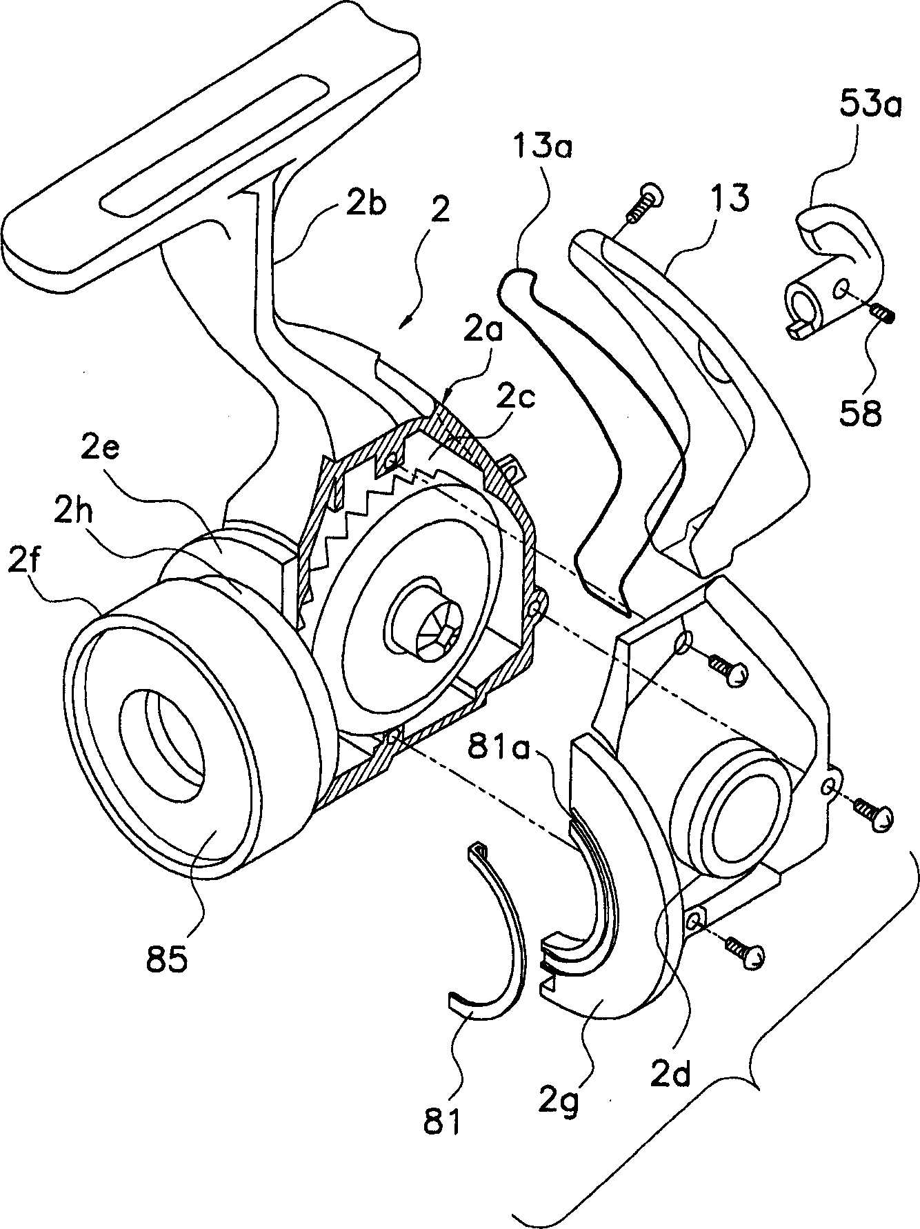 Rotor of rotating wire winder