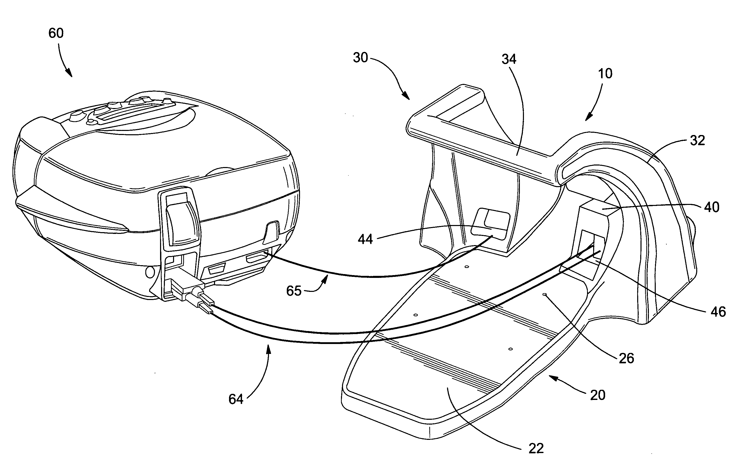 Portable positive airway pressure device accessories and methods for use thereof