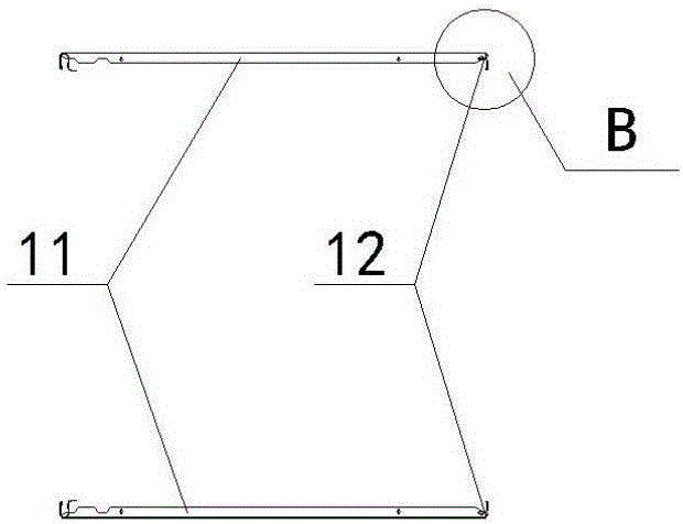 Baseplate structure for refrigerator