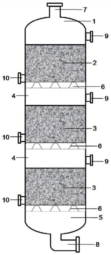 Wave-shaped supporting plate, tower equipment and application