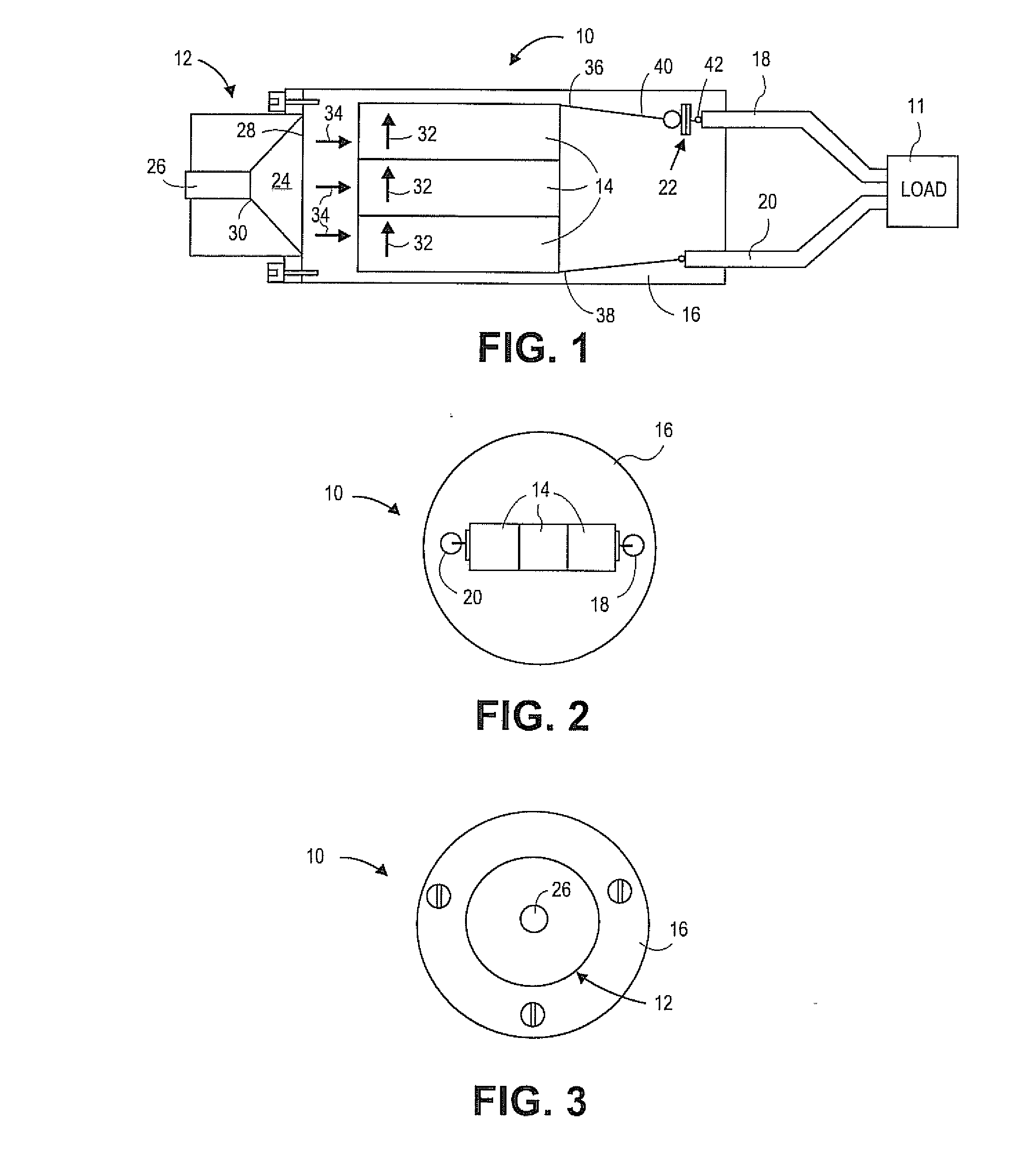 Energy generator systems with a voltage-controlled switch