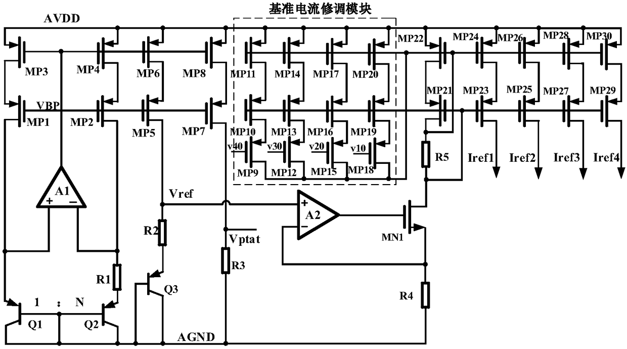 Temperature sensor circuit with built-in clock