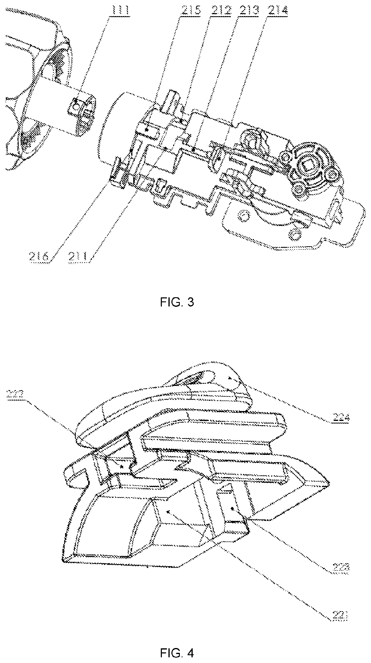 Reusable stapler with detachable adapter