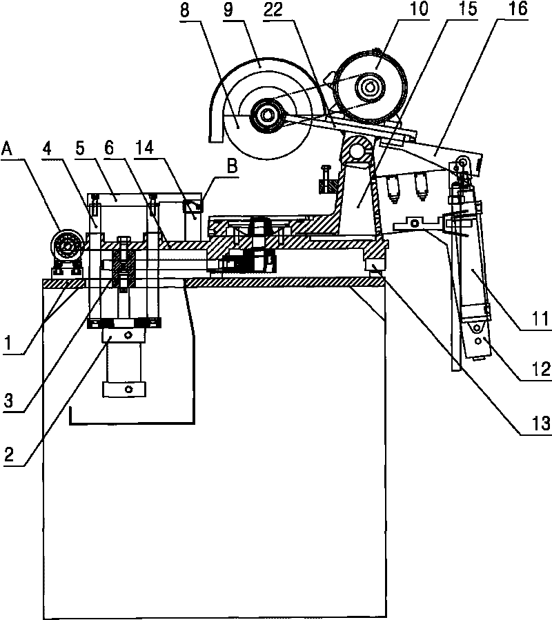 Double-headed cutting machine