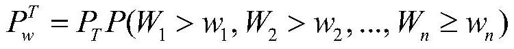 A method and system for analyzing the occurrence time and magnitude of a flood process