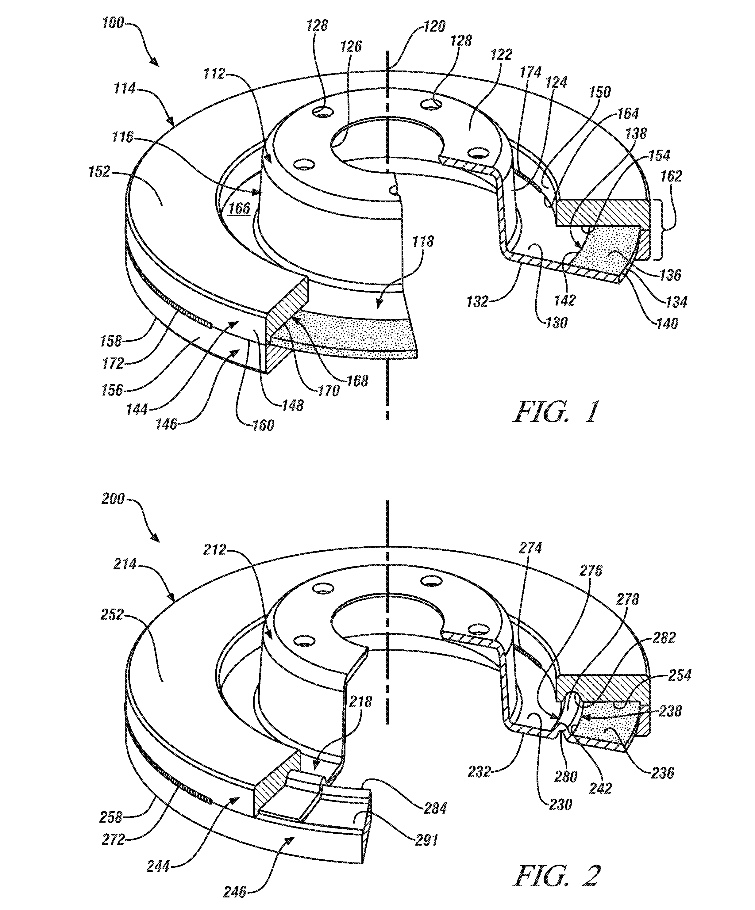 Light-weight and sound-damped brake rotor and method of manufacturing the same