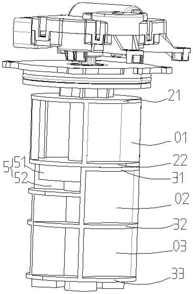 Pile-up valve capable of being proportionally adjusted