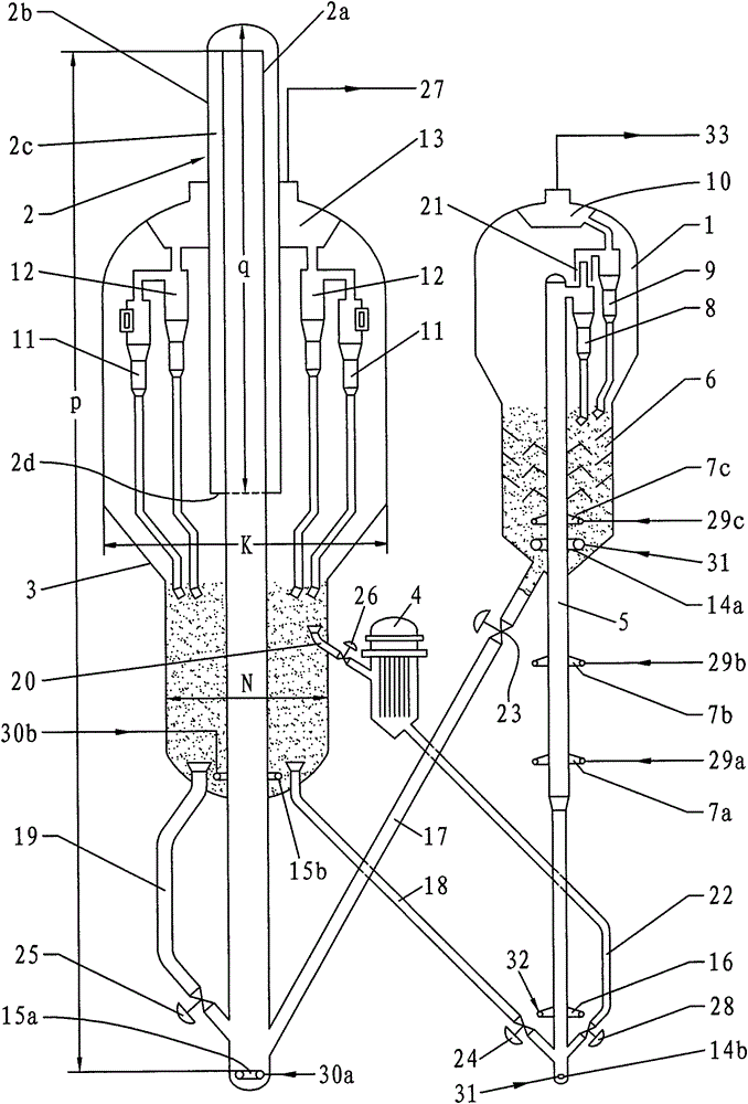 A catalytic cracking method and device