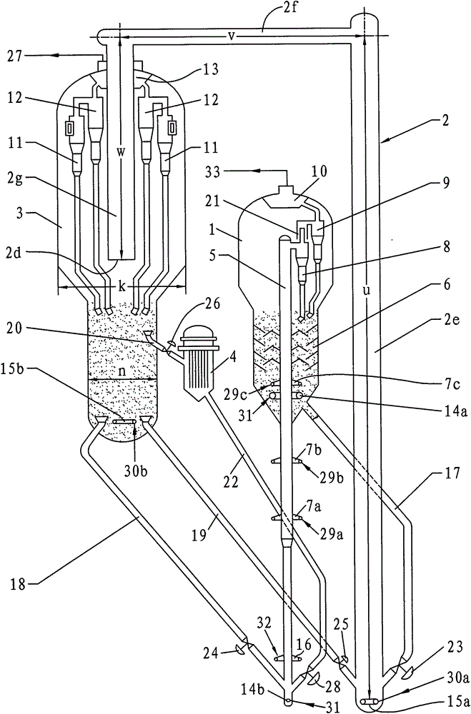 A catalytic cracking method and device