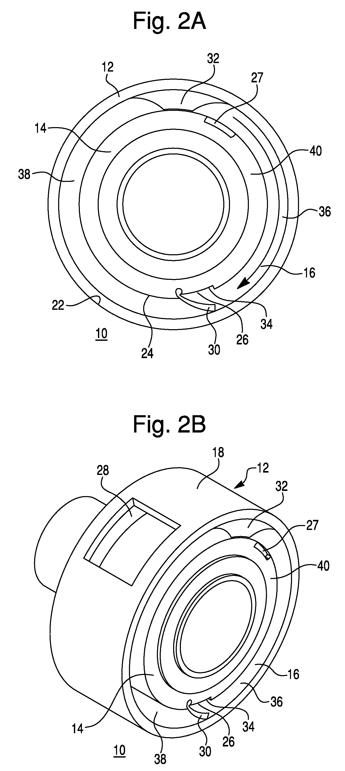 Rotary energy converter with retractable barrier
