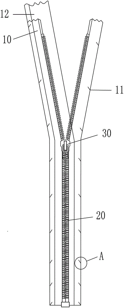 Zipper and manufacturing method thereof